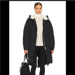 NWT Rag & Bone Rae Nylon Oversized Puffer in Black, Medium